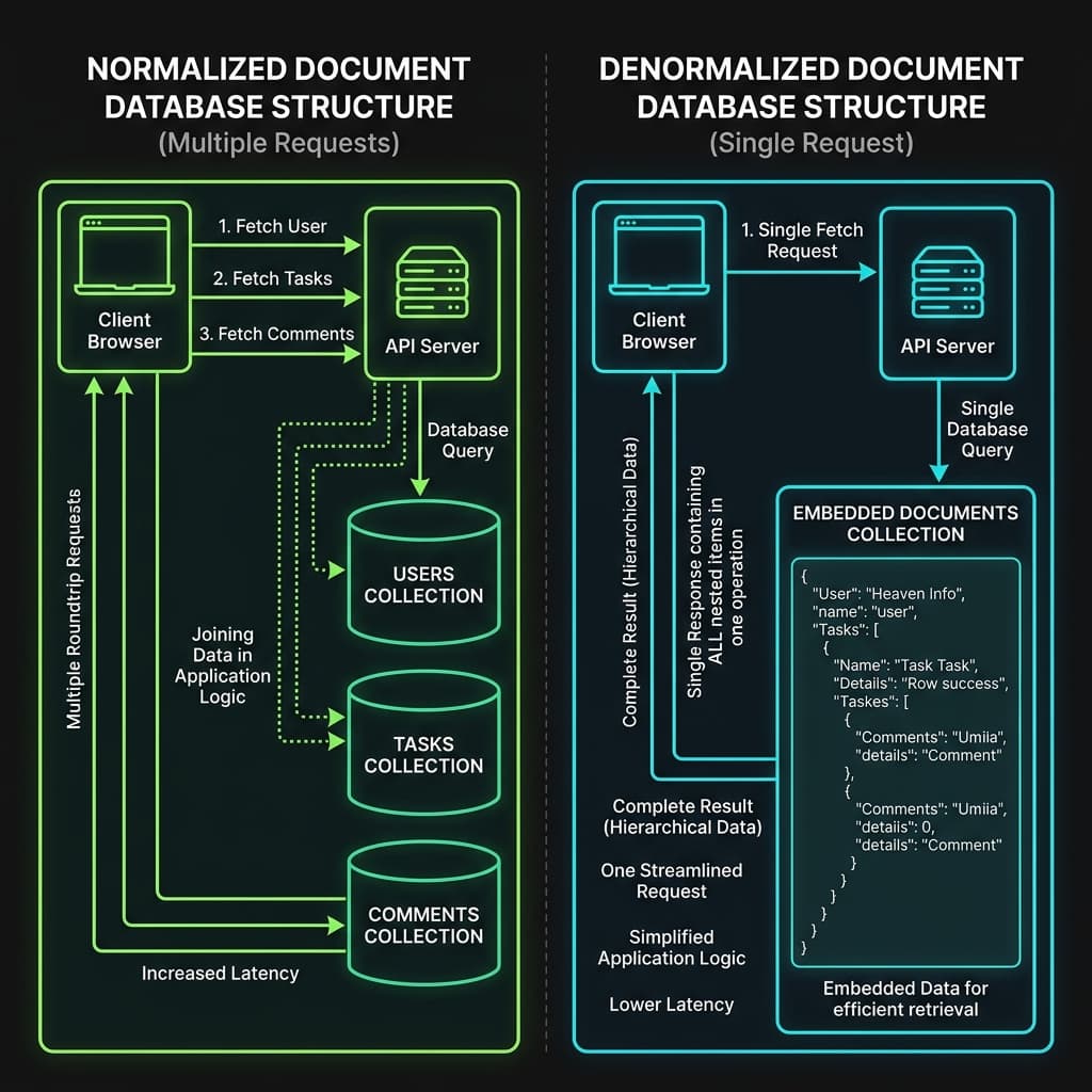 Normalized vs. Denormalized DB Schema