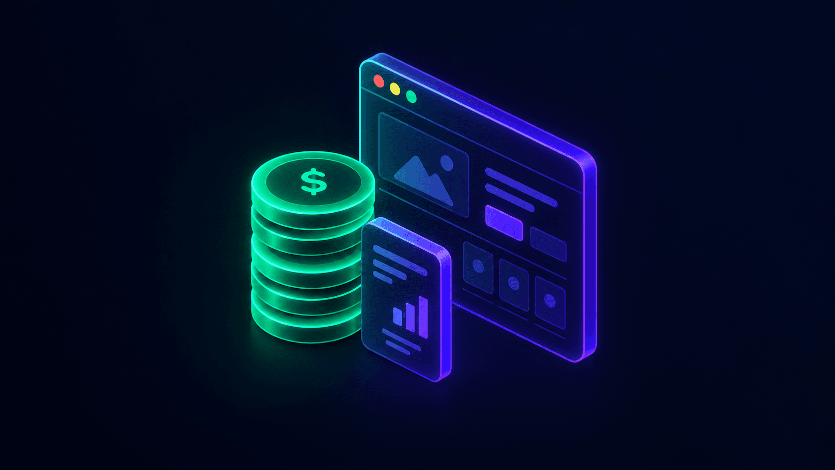Cost breakdown chart showing SaaS MVP pricing across no-code, freelancer, and agency options