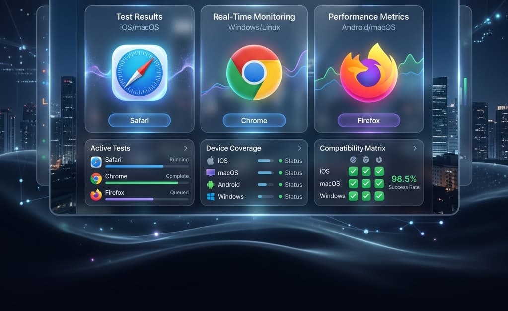 Browser-Testing – Cross-Platform Web Testing Engine